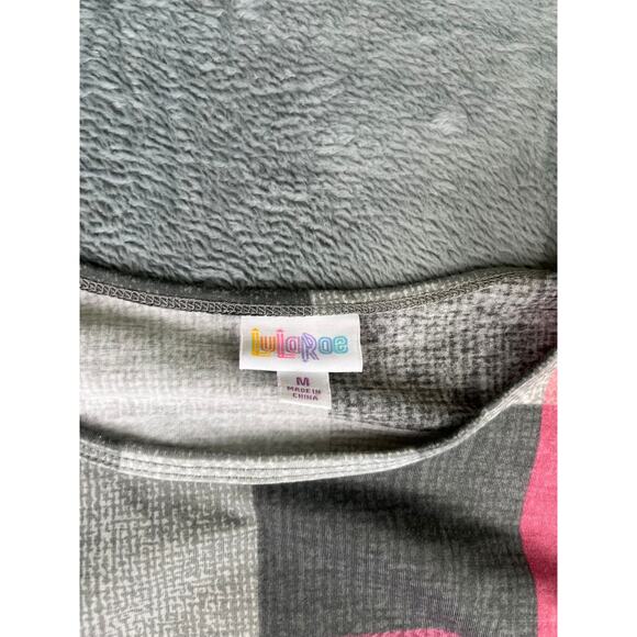 LuLaRoe Jessie swing dress with a plaid pattern medium excellent - Picture 3 of 10